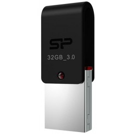 Flash Drive Silicon Power Mobile X31 32 GB USB 3.0, OTG, Black