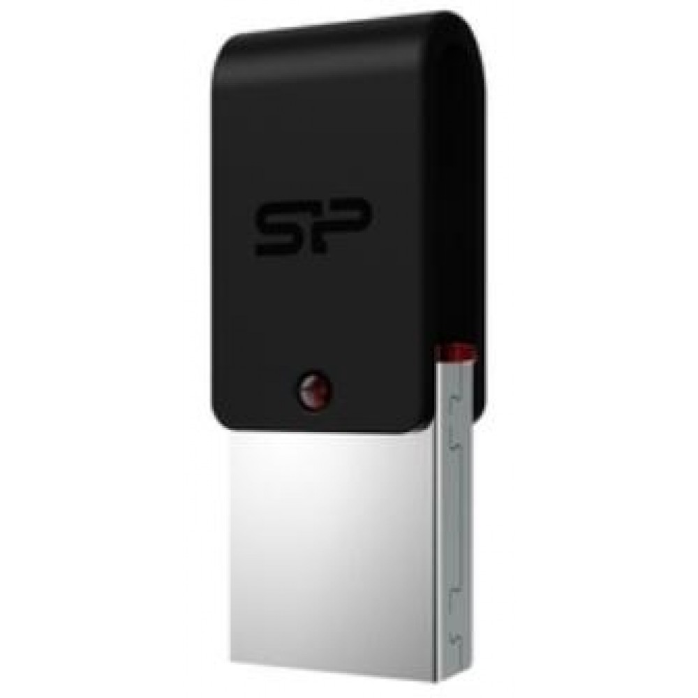 Flash Drive Silicon Power Mobile X31 8 GB USB 3.0, OTG, Black