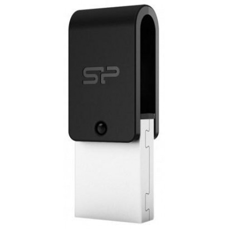 Flash Drive Silicon Power Mobile X21 8 GB , OTG, Black