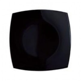 Тарелка Luminarc QUADRATO BLACK /270мм/подст