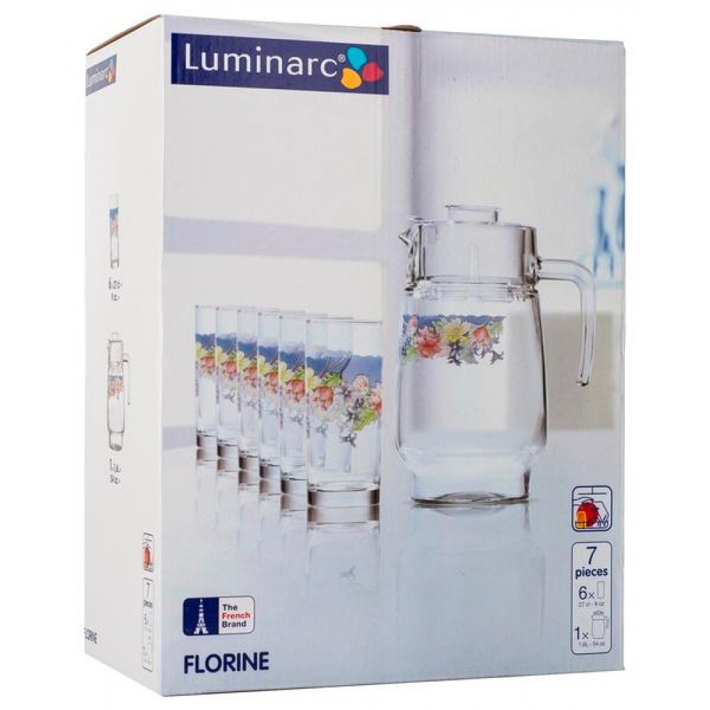 Набор LUMINARC FLORINE, 7 предметов