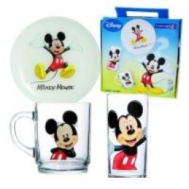 Набор Luminarc DISNEY MICKEY COLORS /3 предмета короб. детский