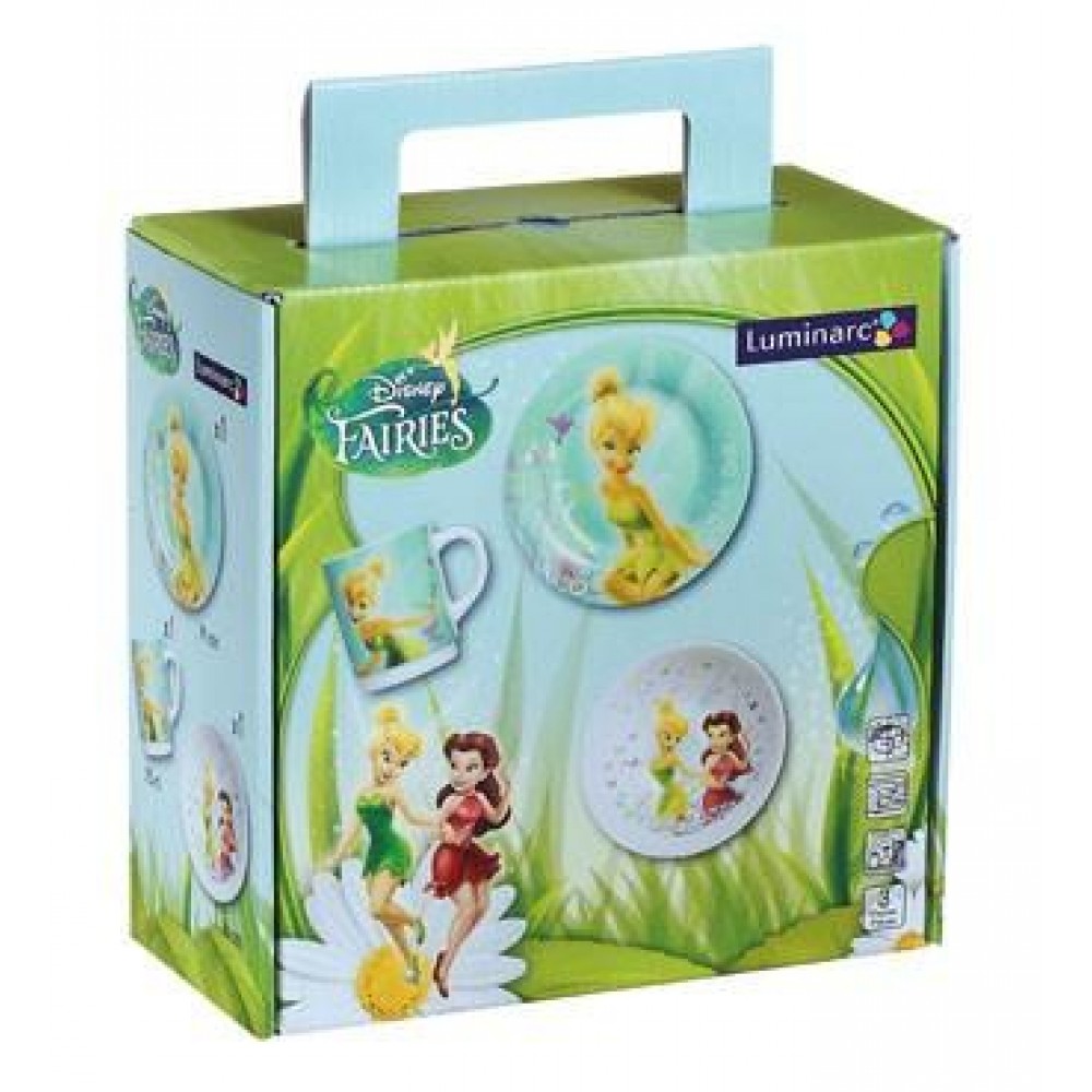 Набор Luminarc FAIRIES BUTTERFLY /X3предмета детский