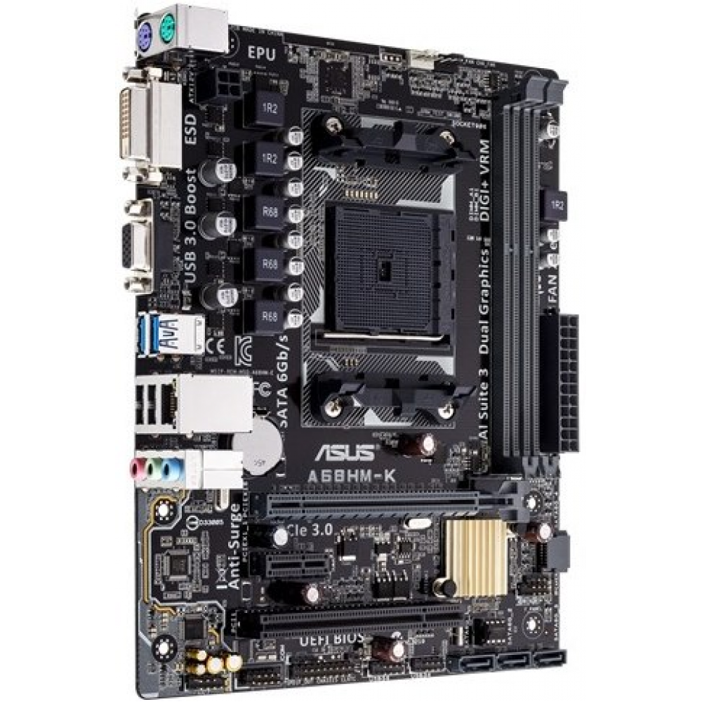 Материнская плата Asus sFM2+ A68H A68HM-K