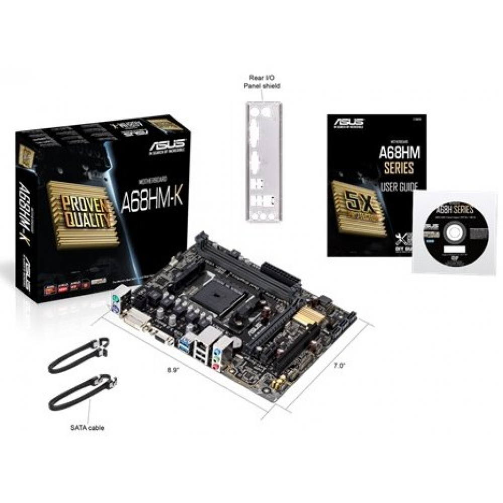 Материнская плата Asus sFM2+ A68H A68HM-K