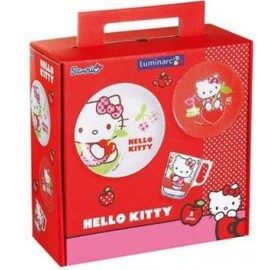 Набор детский Luminarc HELLO KITTY CHERRIES X3 предмета