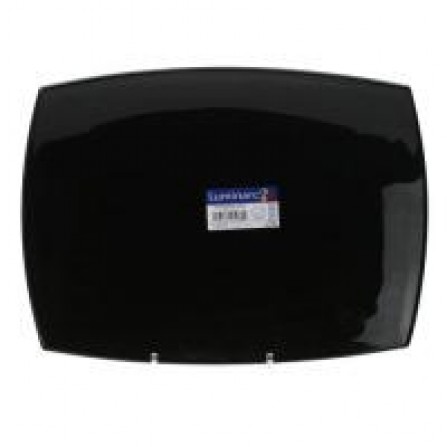 Блюдо Luminarc QUADRATO BLACK 350мм прямоугольное
