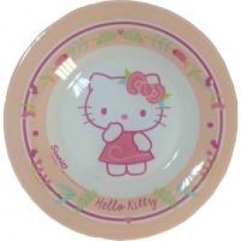 Тарелка LUMINARC HELLO KITTY nordic flower 195мм десертная