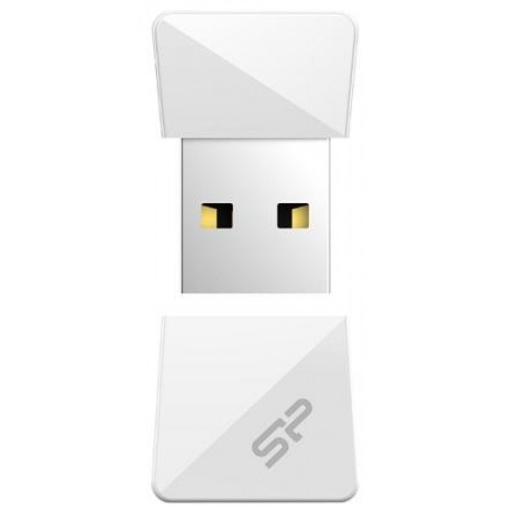 Flash Drive Silicon Power Touch T08 16 GB White