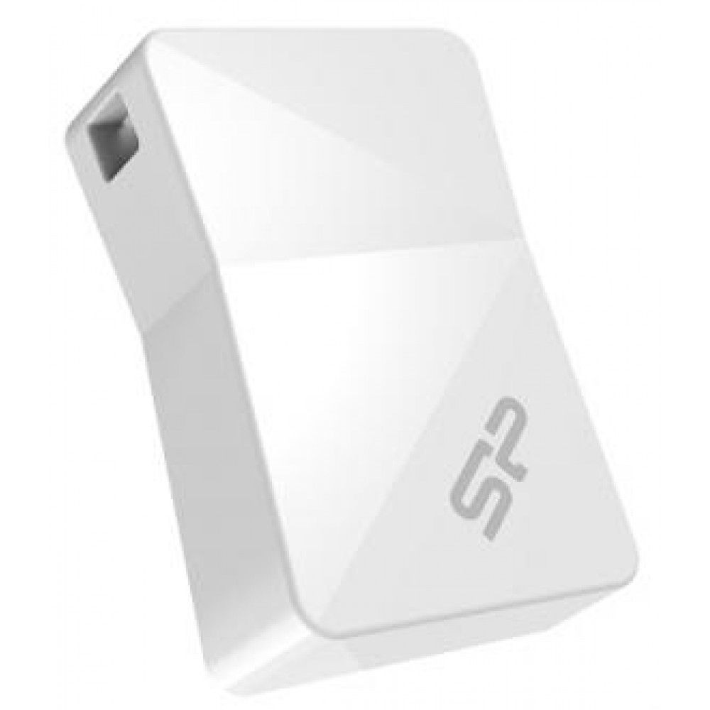 Flash Drive Silicon Power Touch T08 8 GB White
