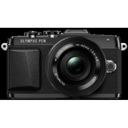 Цифровая системная фотокамера Olympus E-PL7 14-42 mm Pancake Zoom Kit black/black
