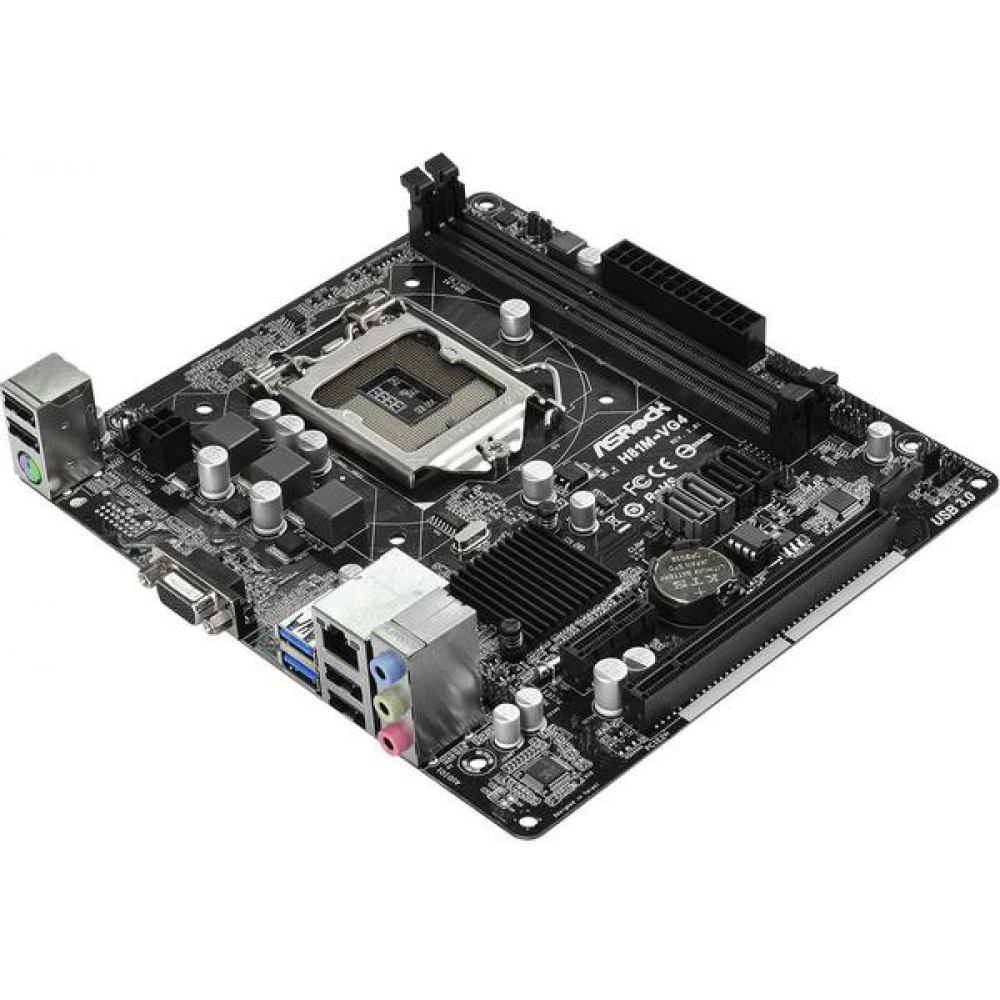 Материнская плата ASRock s1150 H81 H81M-VG4 R2.0