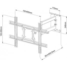 Кронштейн настенный X-Digital PLB136L Black