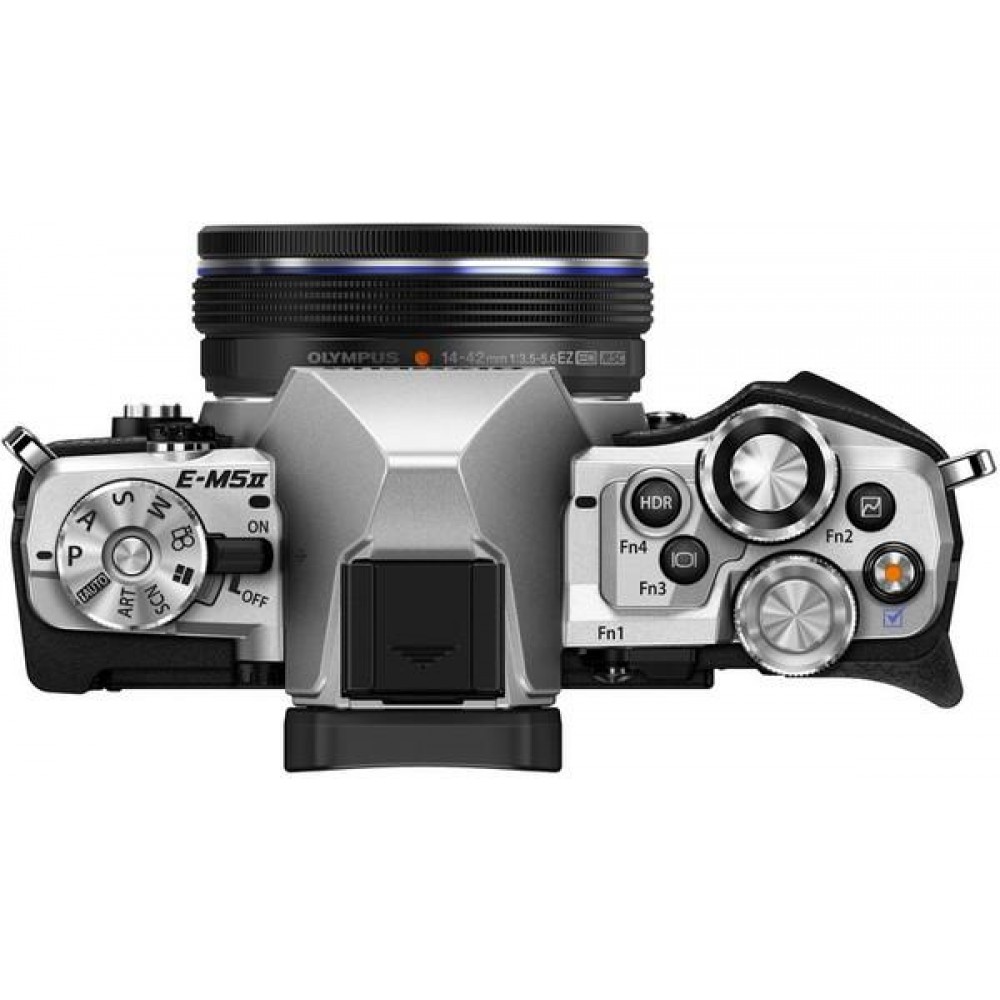 Цифровая системная фотокамера Olympus E-M5 mark II Pancake Zoom 14-42 Kit Silver/Silver