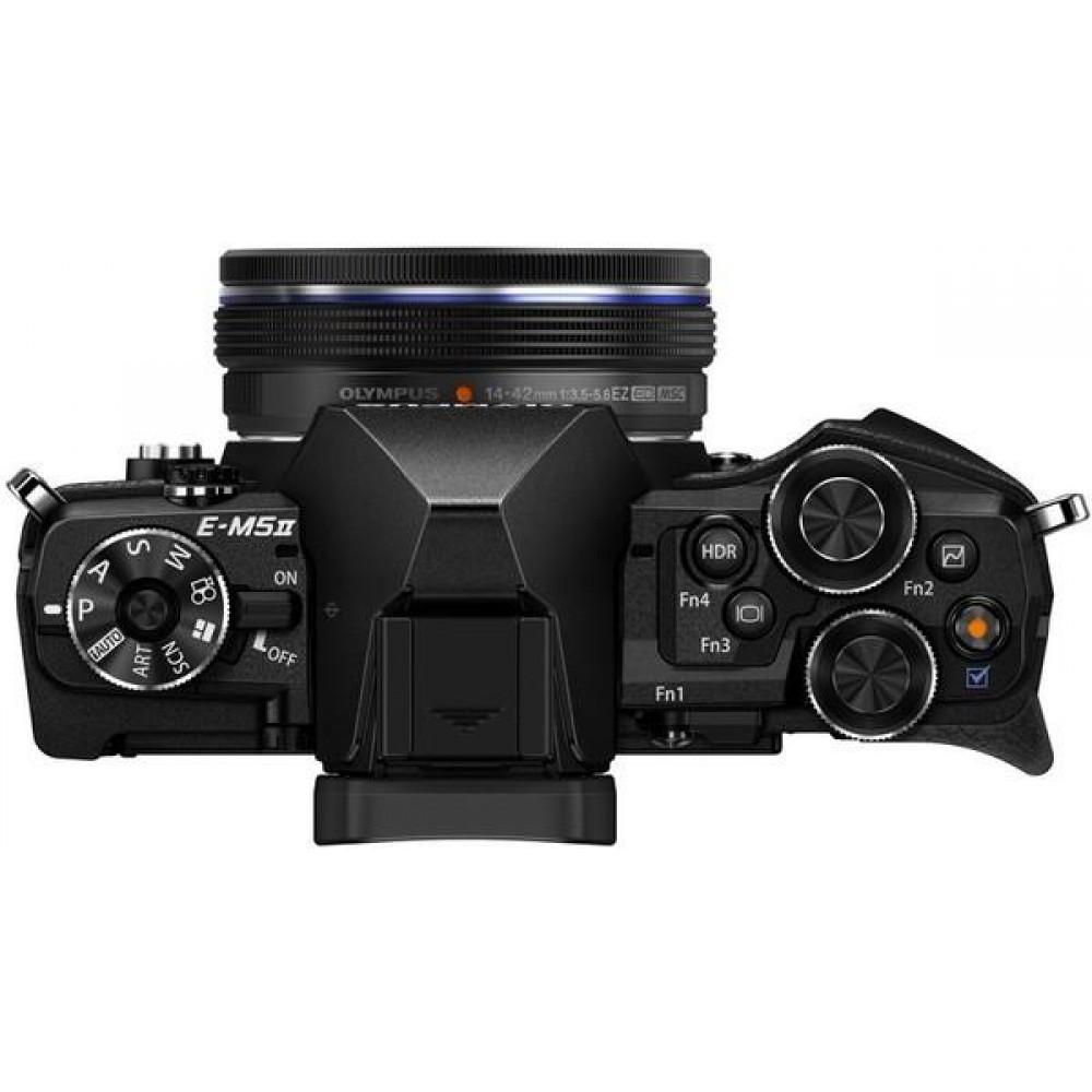 Цифровая системная фотокамера Olympus E-M5 mark II Pancake Zoom 14-42 Kit Black/Black