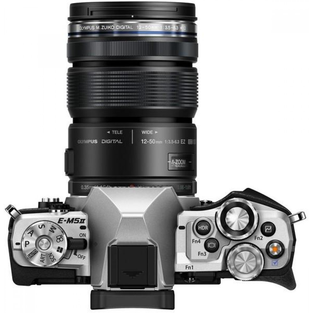 Цифровая системная фотокамера Olympus E-M5 mark II 12-50 Kit Silver/Silver