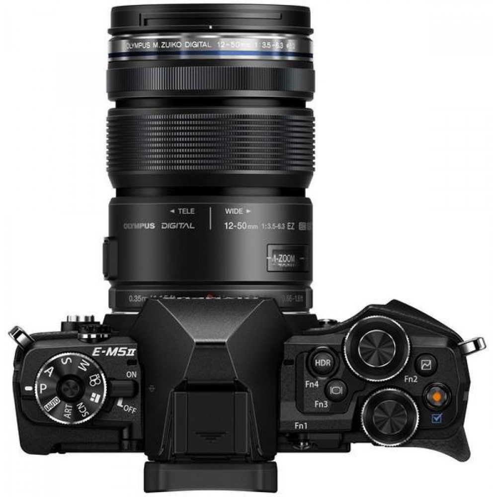 Цифровая системная фотокамера Olympus E-M5 mark II 12-50 Kit Black/Black