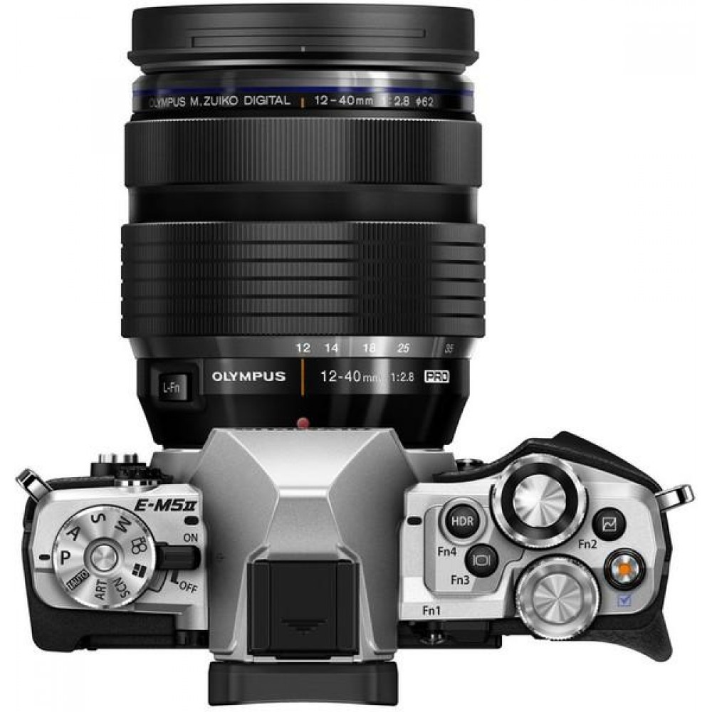 Цифровая системная фотокамера Olympus E-M5 mark II 12-40 PRO Kit silver/silver