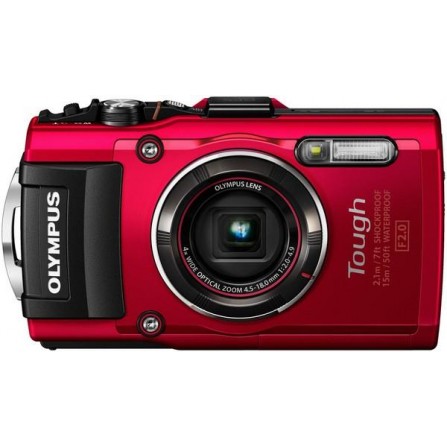 Цифровая фотокамера Olympus TG-4 Red