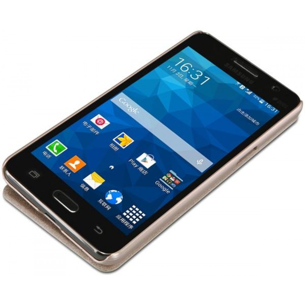 Чехол Nillkin Samsung G530/Grand Prime Spark series Gold