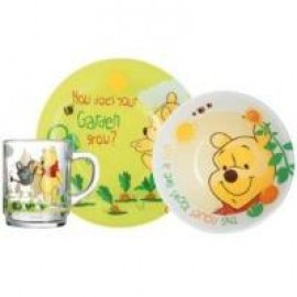 Набор детский Luminarc WINNIE GARDEN, 3 предмета