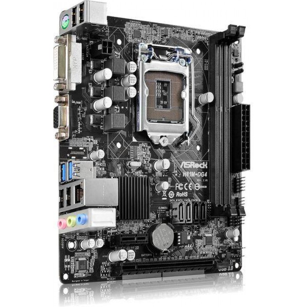 Материнская плата ASRock s1150 H81 H81M-DG4