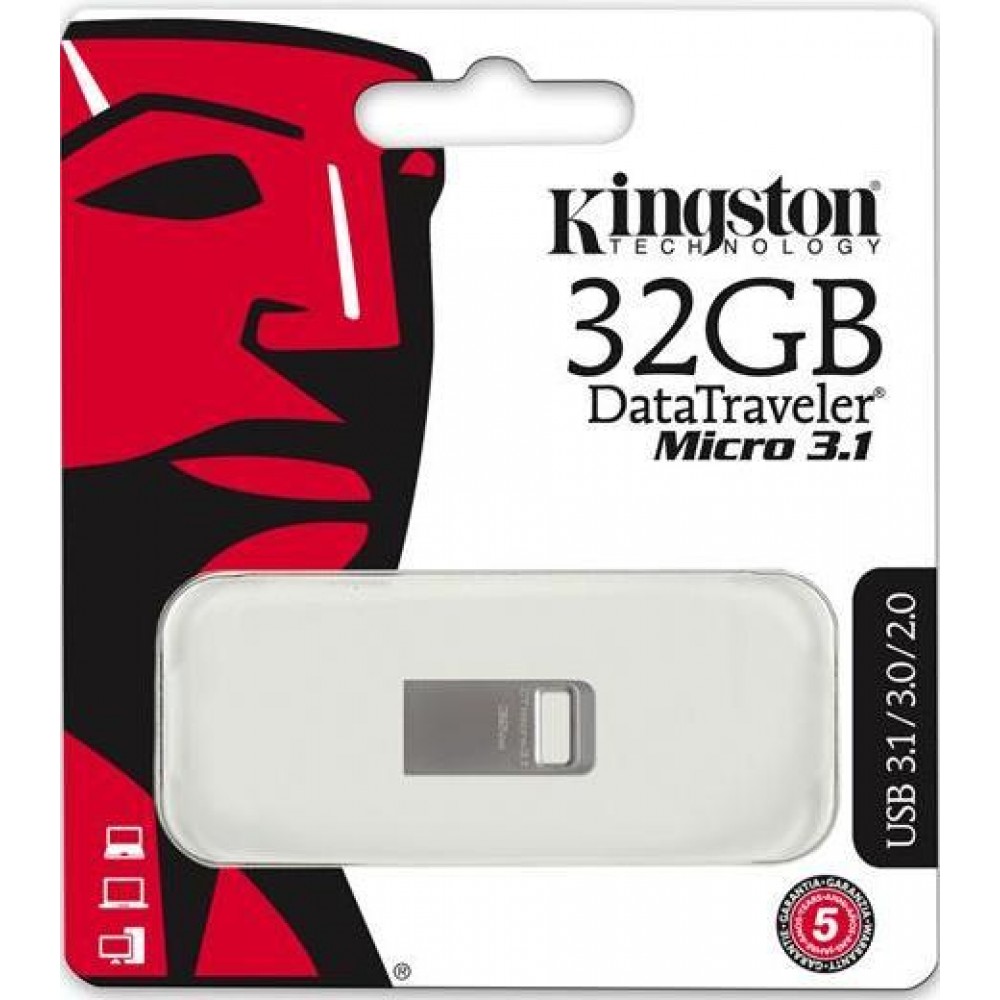 Flash Drive Kingston DT Micro 32 GB USB 3.1