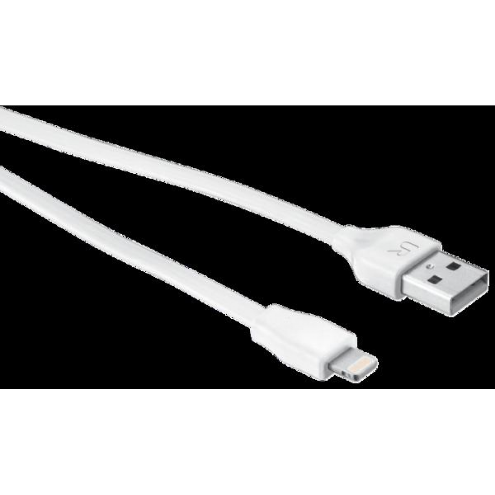 Плоский кабель Urban Revolt FLAT LIGHTNING CABLE 20cm WHITE