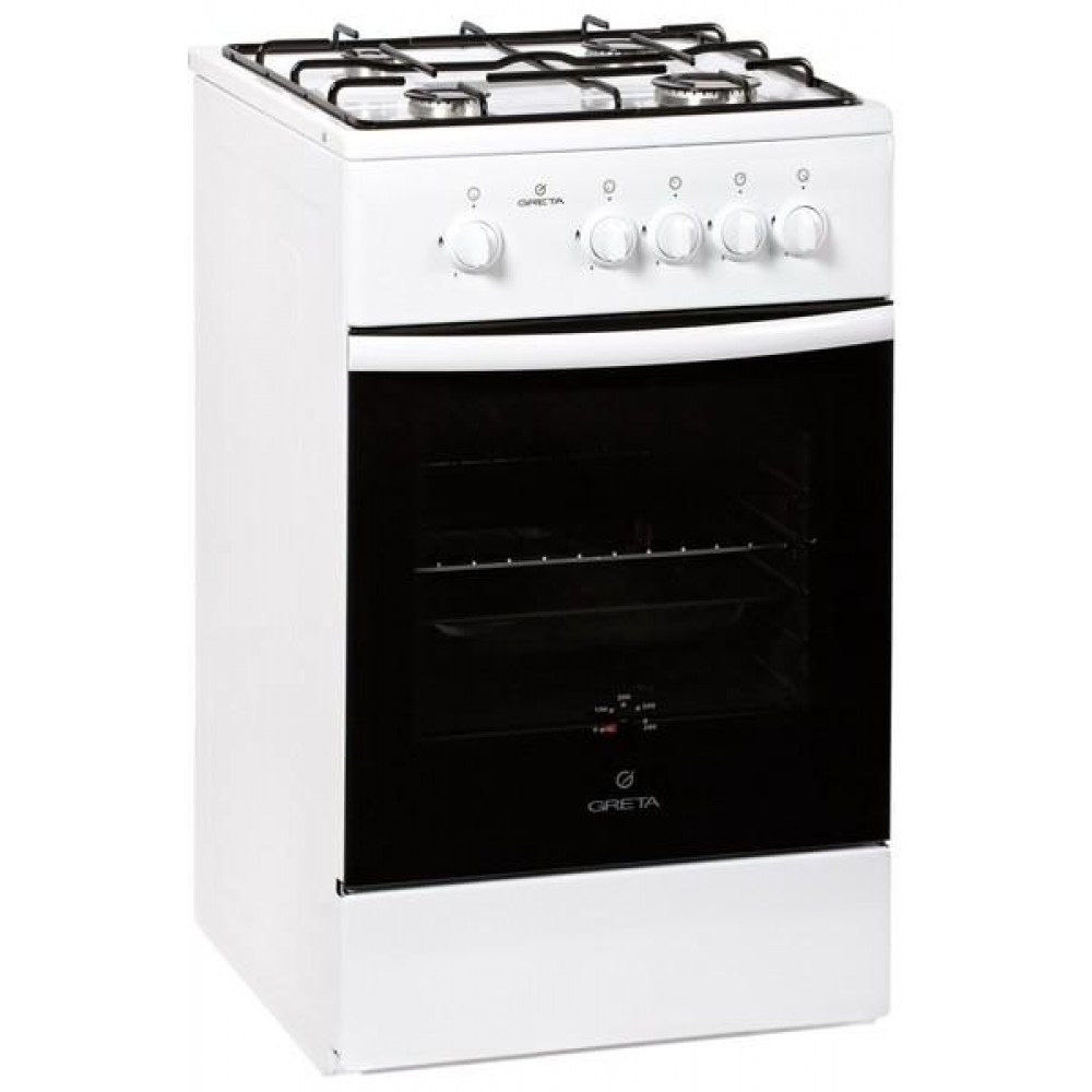 Кухонная плита GRETA 1470-0020 белая