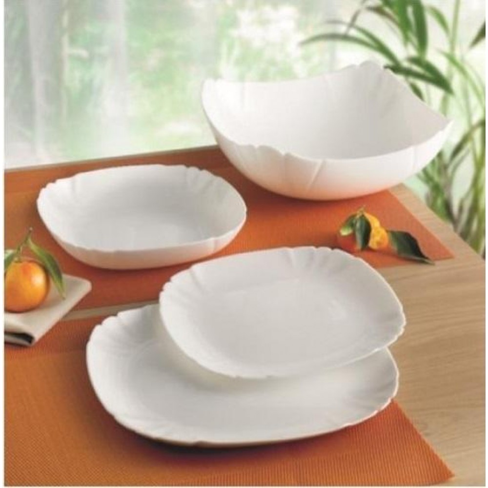 Cервиз столовый LUMINARC LOTUSIA WHITE, 19 предметов