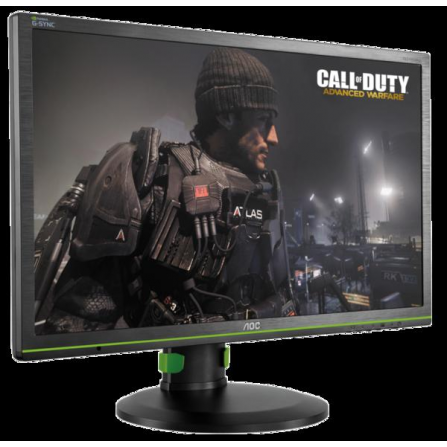 LED-монитор AOC 24" g2460PG G-Sync 144Hz 1ms DP USB MM Black