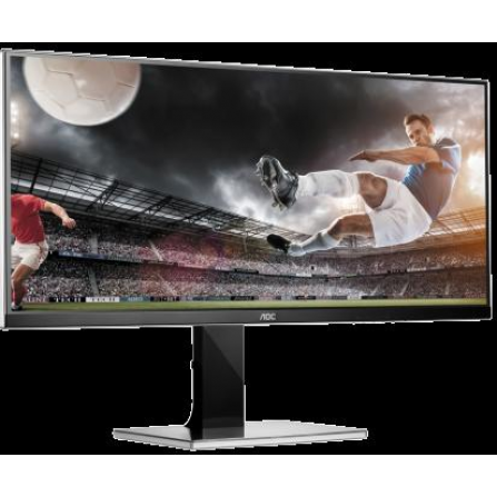 LED-монитор AOC 34" u3477Pqu 21:9 WQHD IPS DP HDMI DVI MHL MM Blac