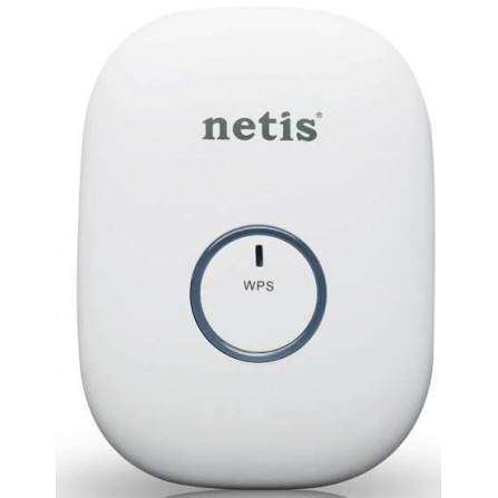 Усилитель беспроводного сигнала Netis E1+ White Range Extender, 300Mbps, travel Router