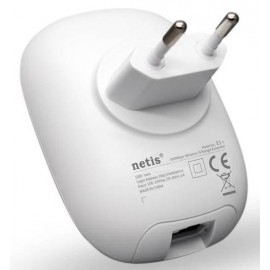 Усилитель беспроводного сигнала Netis E1+ White Range Extender, 300Mbps, travel Router