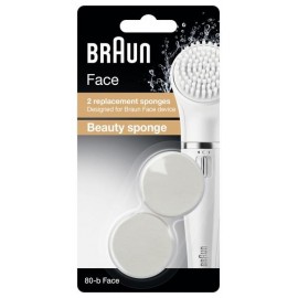 Сменная губка для макияжа Braun 80b Face 2шт