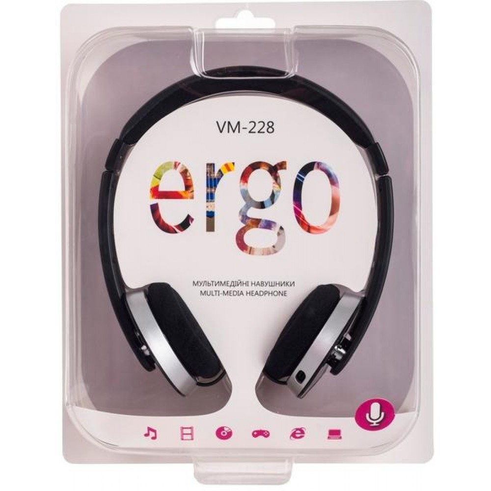 Гарнитура Ergo VM-228 Black
