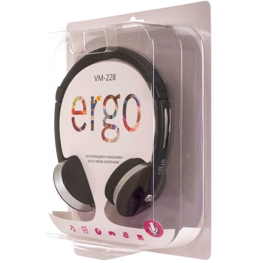 Гарнитура Ergo VM-228 Black