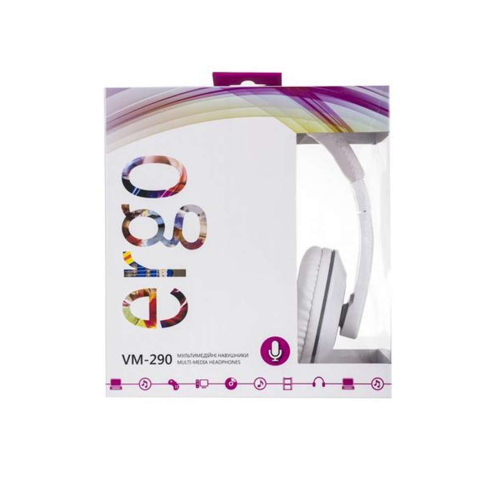 Мультимедийная гарнитура Ergo VM-290 White