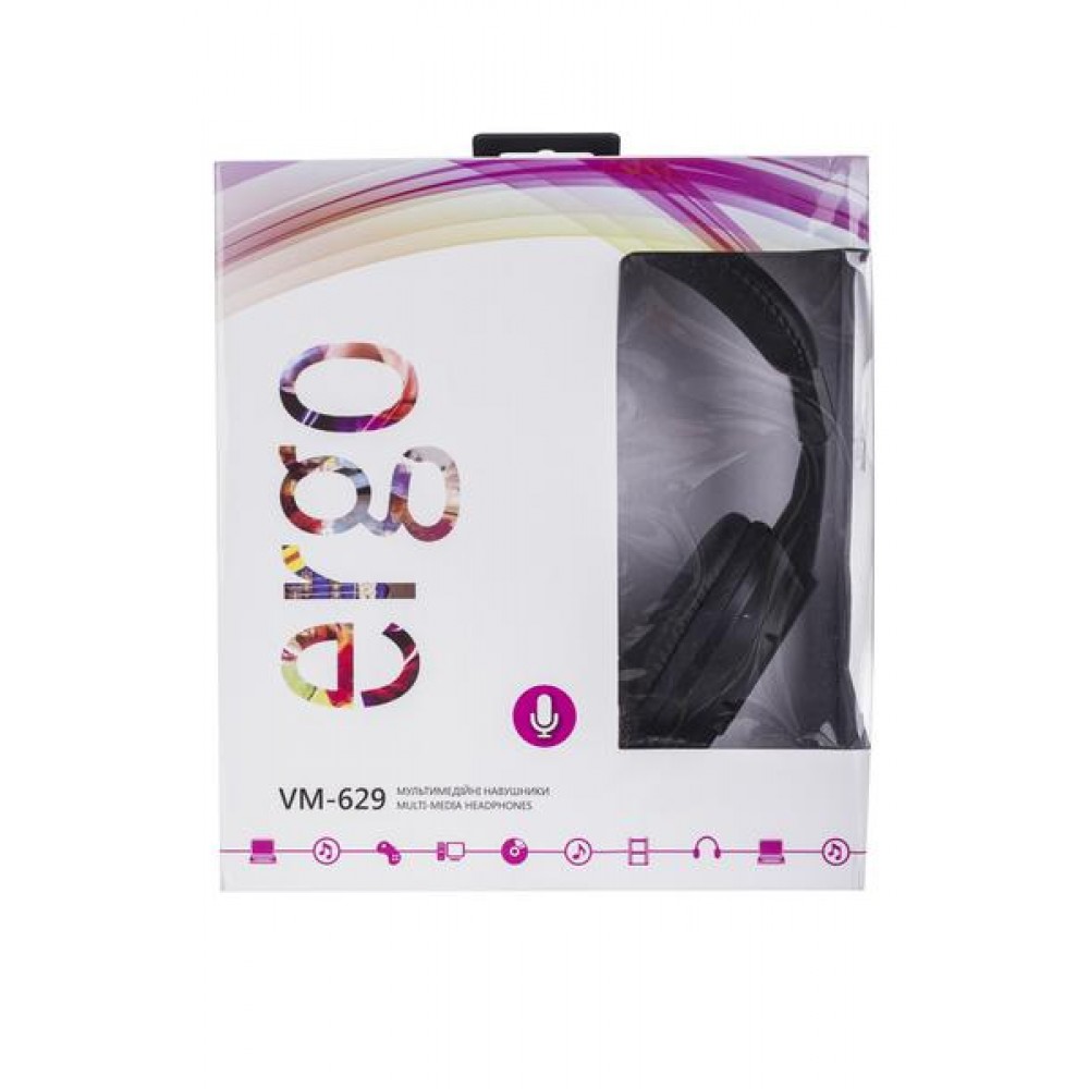 Мультимедийная гарнитура Ergo VM-629 Black