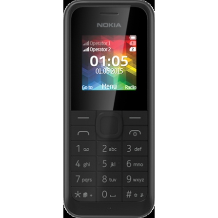 Мобильный телефон Nokia 105 Dual SIM Black
