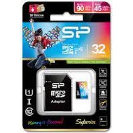 Карта памяти Silicon Power microSDHC 32 GB UHS-I Superior COLOR + ad