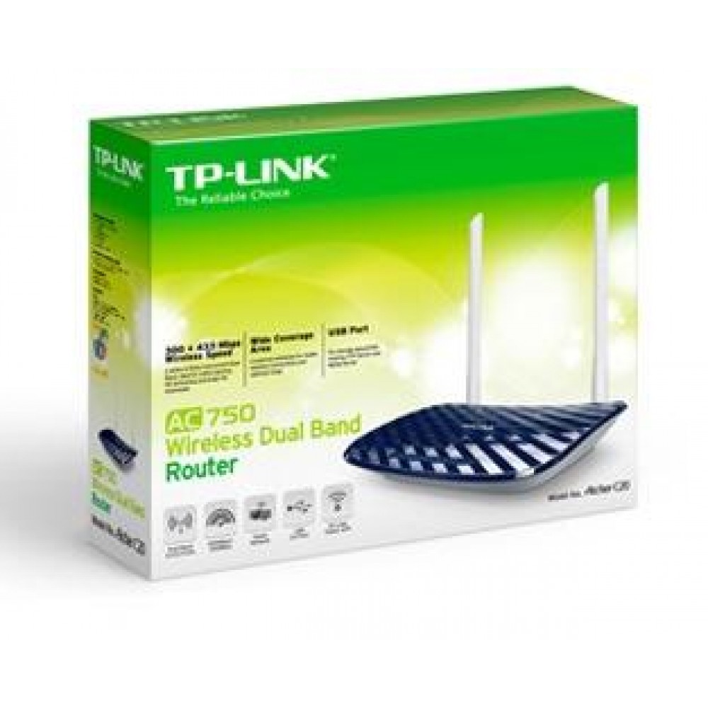 Беспроводная точка доступа TP-LINK Archer C20 AC750 Wireless Router