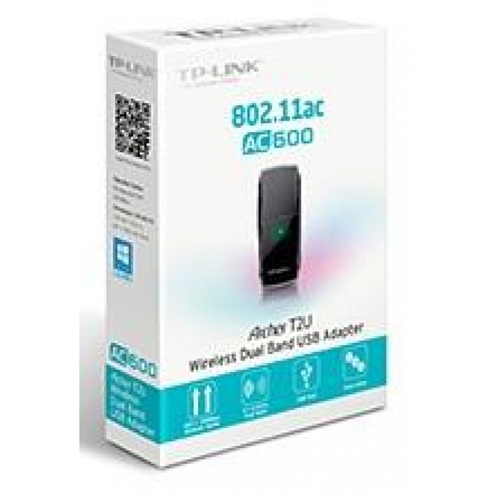 Беспроводной сетевой адаптер TP-Link Archer T2U AC600 Wireless Dual Band USB Adapter