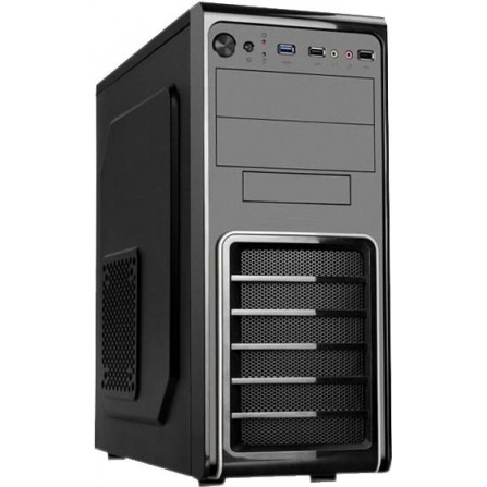 Корпус DTS TD-04 400W 120mm 2XSATA Black