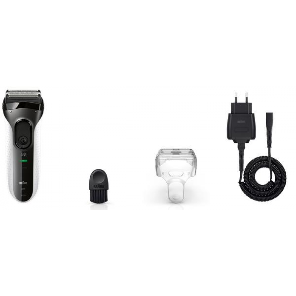 Электробритва Braun Series 3 3020 BL/WH