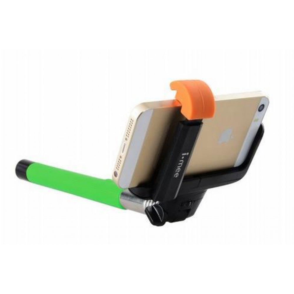 Универсальный беспроводной селфи стик I-MEE Rolipod Selfie Wireless Ctrl Shutter Green