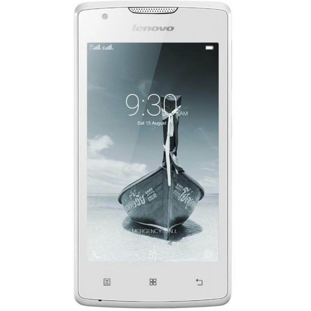 Смартфон Lenovo A1000 Dual Sim White