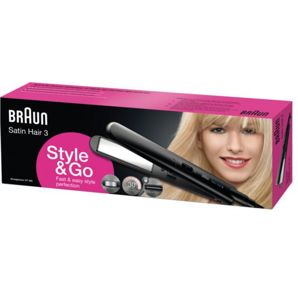 Выпрямитель волос BRAUN Електрический стайлер SatinHair3 ST300