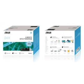 Оптический привод Asus DRW-24F1MT/BLK/B/AS SATA Black Bulk