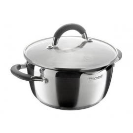 Кастрюля RONDELL RDS-384 FLAMME (6,5 л) 26 см, нержавеющая сталь, с крышкой